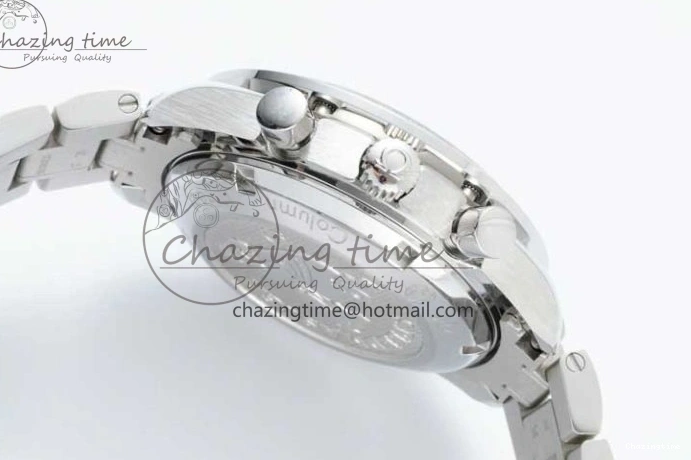 0215 Speedmaster Racing Master SS HKF Best Edition Gray Black Dial on SS Bracelet A Sustainable 7805